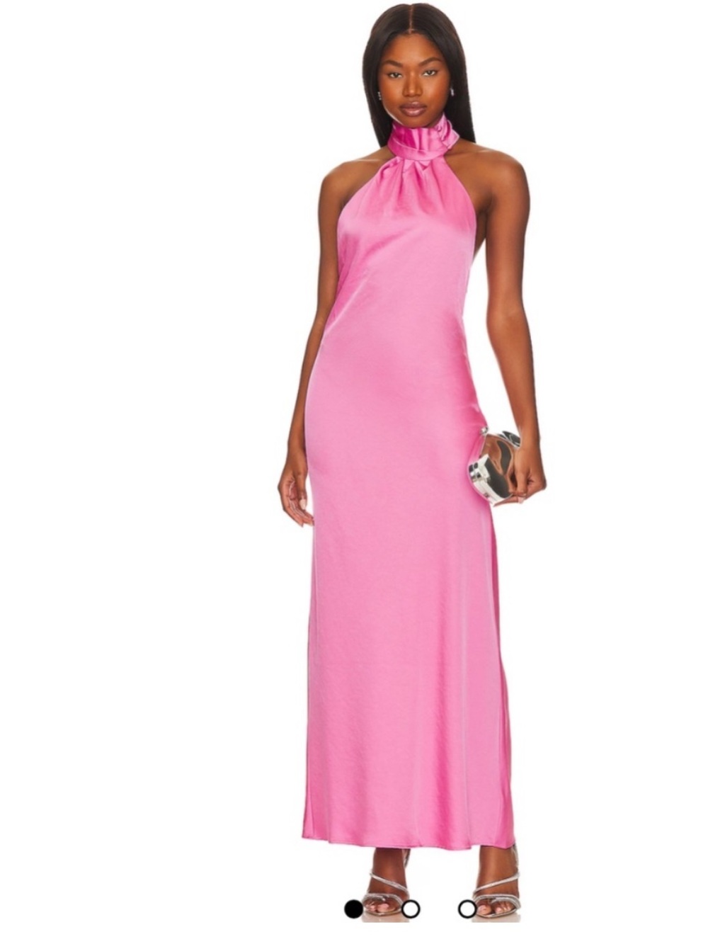 Significant Other Darcy Pink Halter Dress NWT